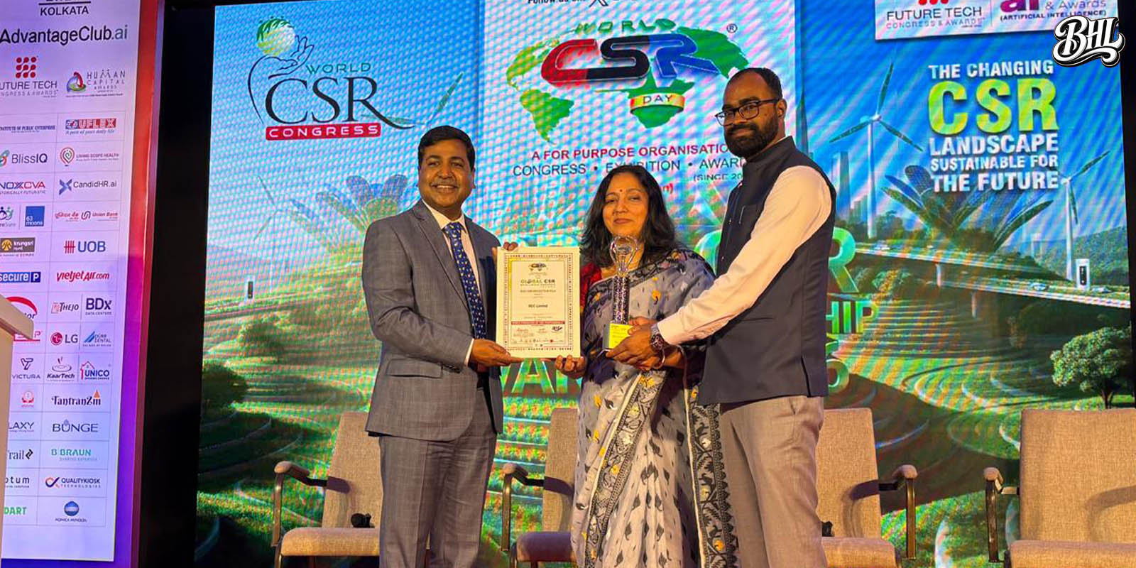 REC Limited Wins Prestigious Global CSR Excellence & Leadership Awards under the “Best CSR Projects in PSUs” category