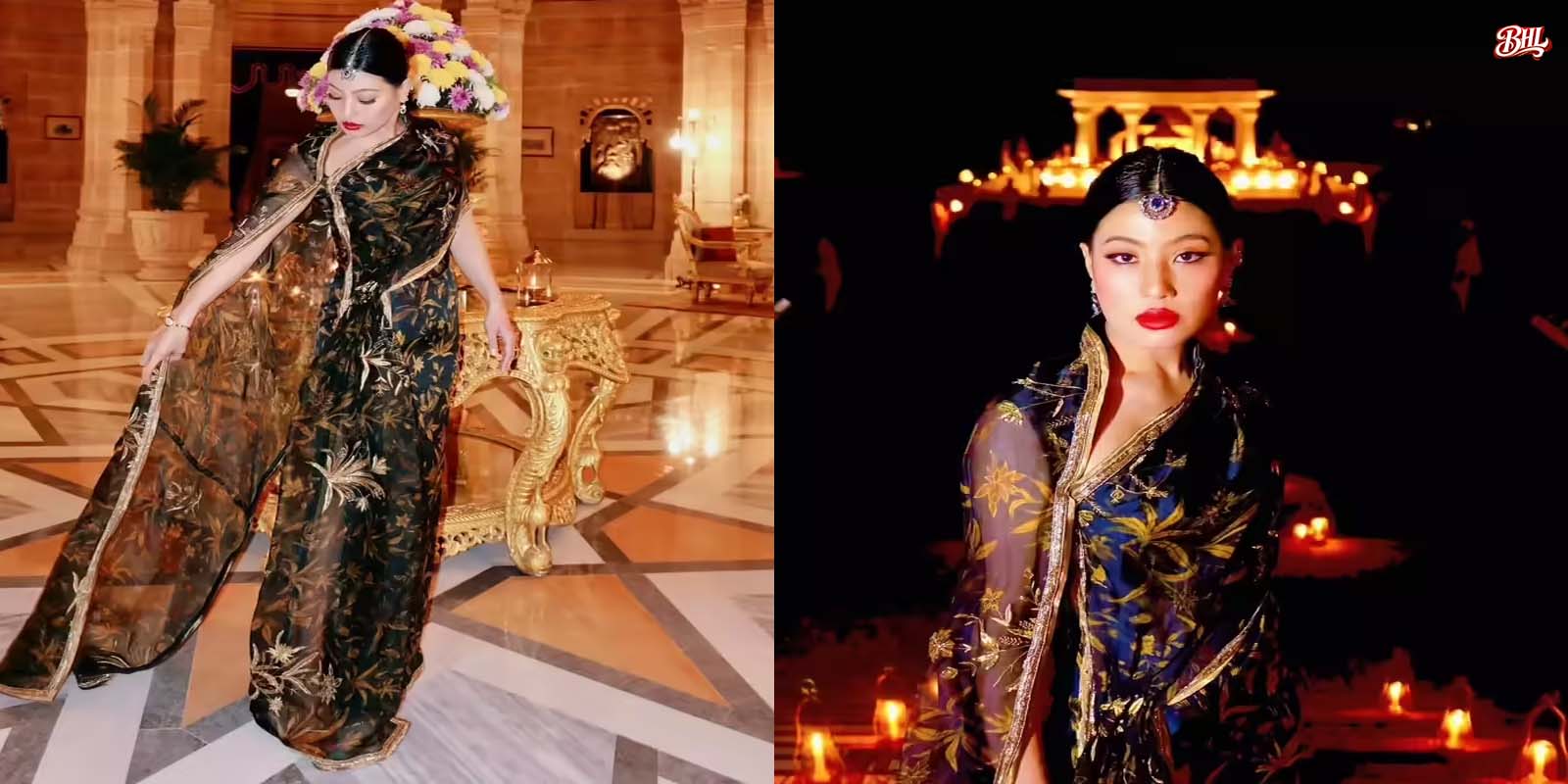 थाईलैंड राजकुमारी ने भारतीय साड़ी को मॉडर्न अंदाज में पहना