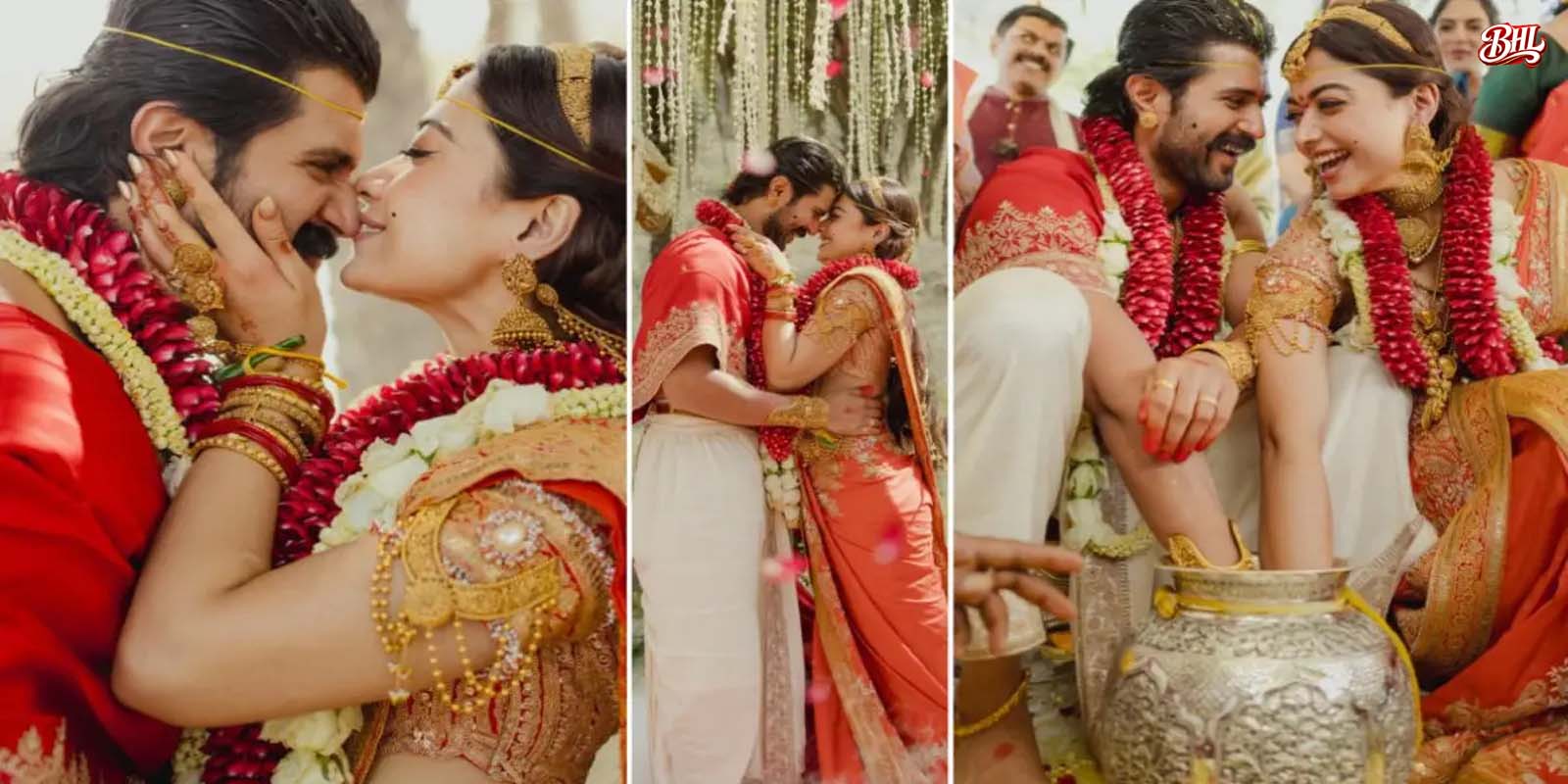 रश्मिका विजय अनोखे अंदाज में सेलिब्रेट कर रहे शादी को