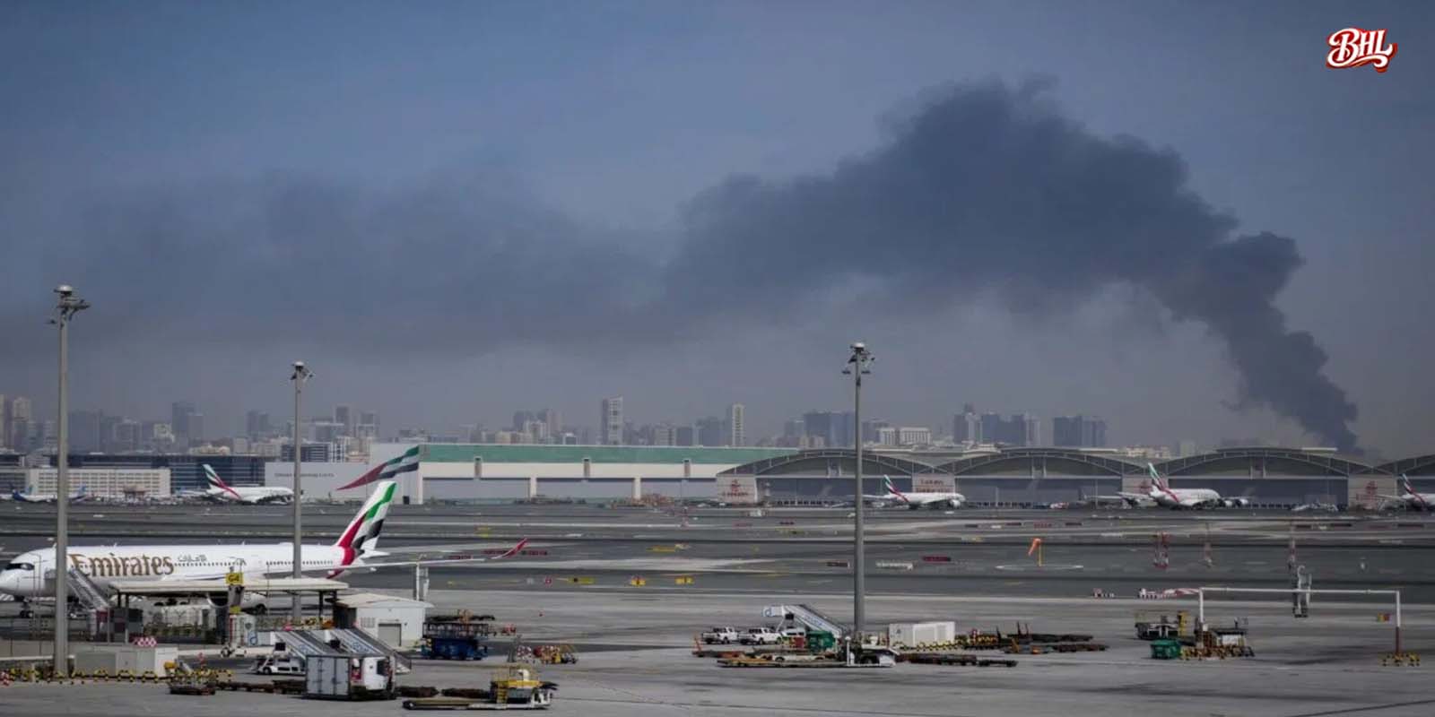 दुबई अंतरराष्ट्रीय एयरपोर्ट के पास हमला