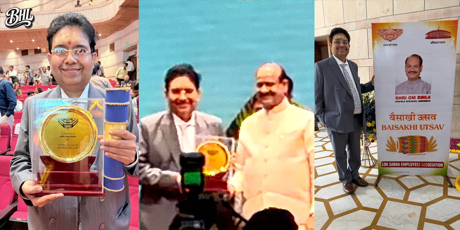 डॉ. बसंत गोयल को लोकसभा में श्री ओम बिरला द्वारा सम्मानित किया गया