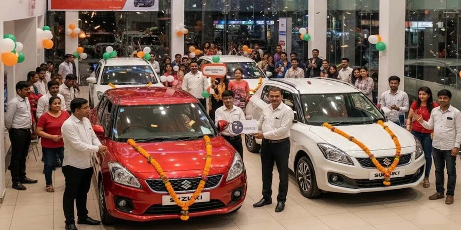 मारुति सुजुकी ने दर्ज की कुल बिक्री में रिकॉर्ड वृद्धि
