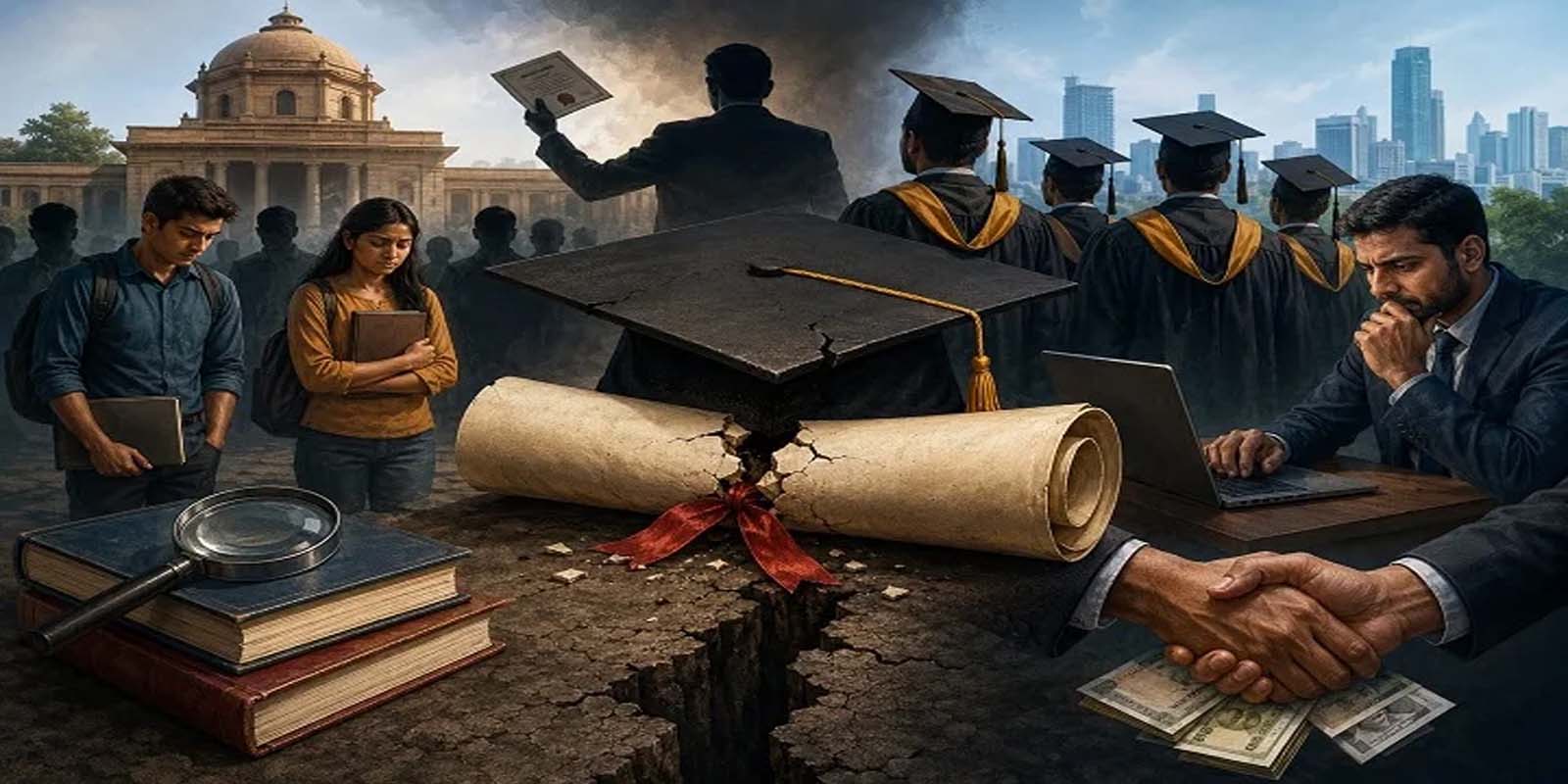 फर्जी डिग्रियां और टूटता भरोसा