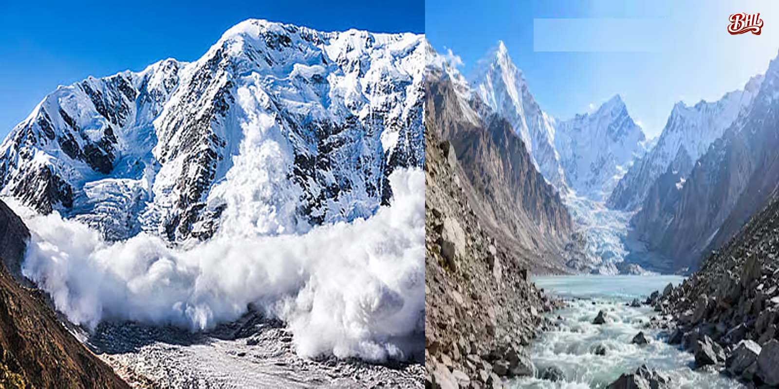 हिमालय के ग्लेशियर और हिमस्खलन