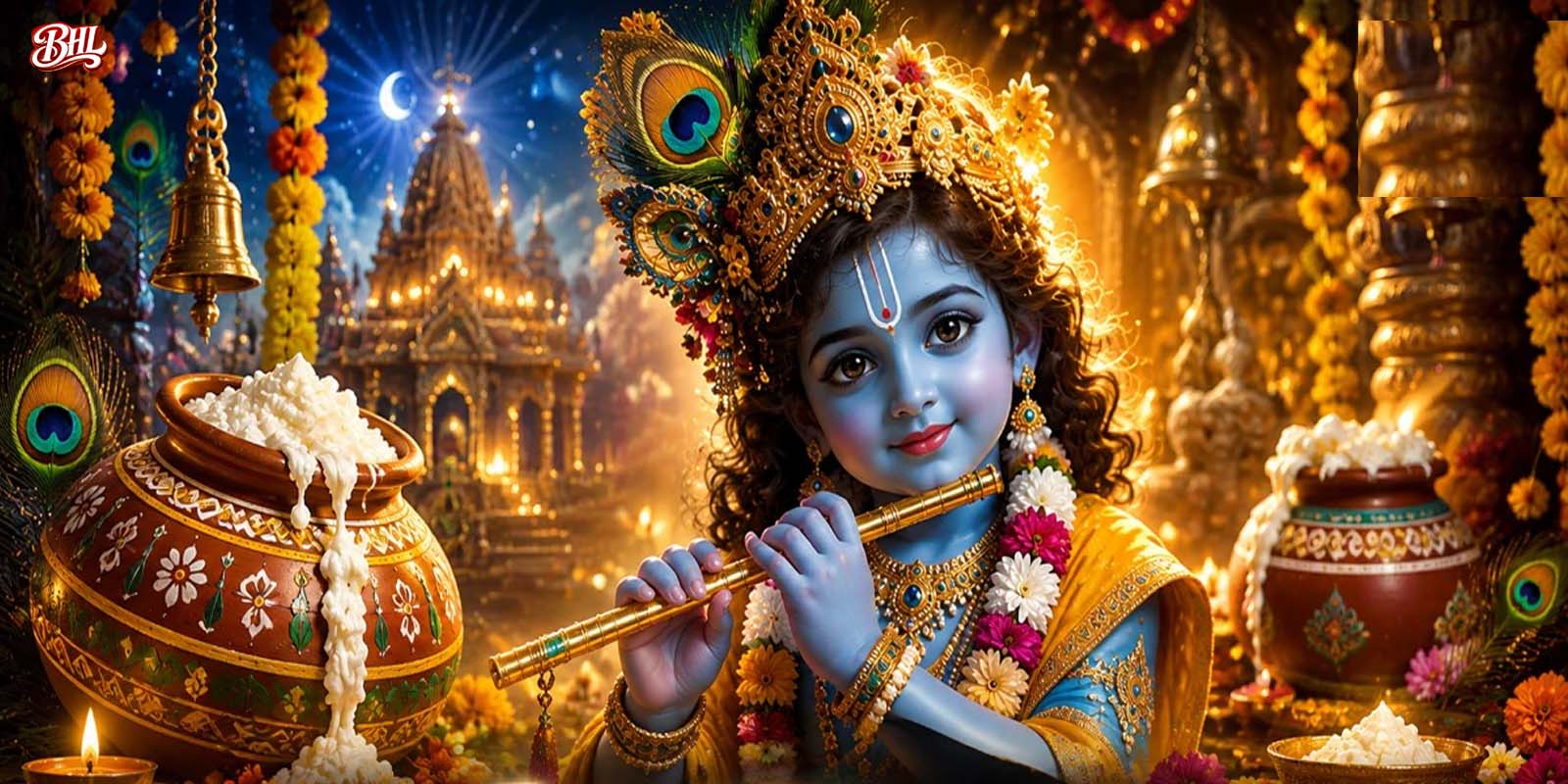अधर्म पर धर्म की विजय के प्रतीक हैं कृष्ण