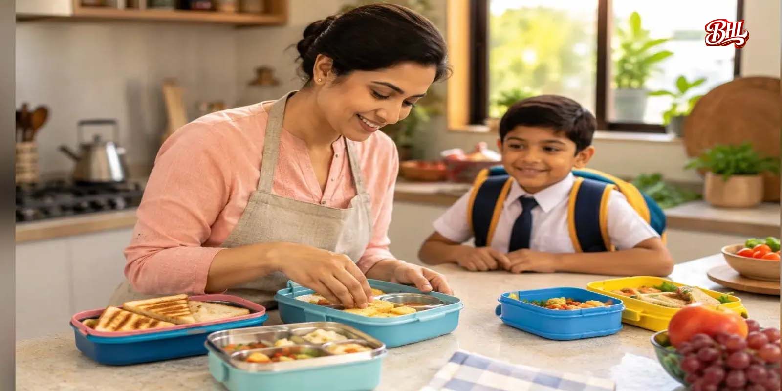 बच्चों के टिफिन में सैंडविच-पास्ता नहीं दें