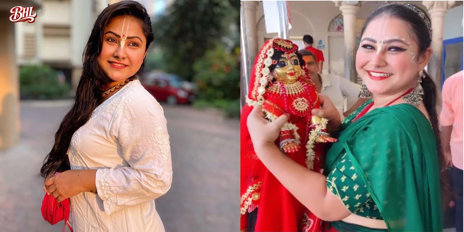 प्रियंका ने कृष्ण भक्ति की राह चुनी