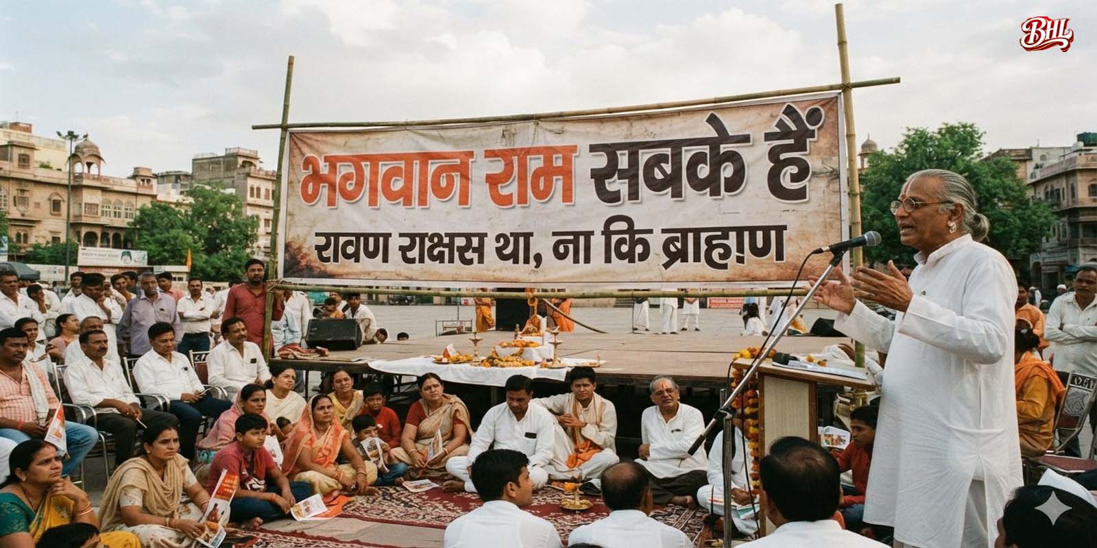 भगवान राम सबके हैं रावण राक्षस था ना कि ब्राह्मण