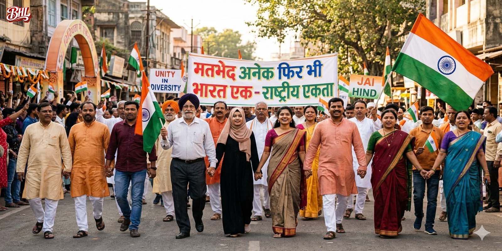 मतभेद अनेक फिर भी भारत एक, यही है राष्ट्रीय एकता