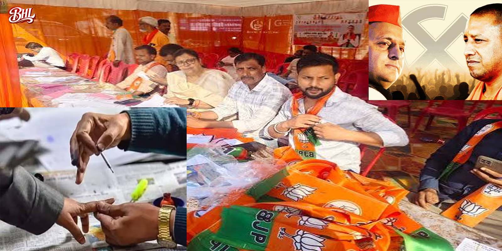 यूपी एमएलसी चुनाव- 72 जिलों में मतदान जारी