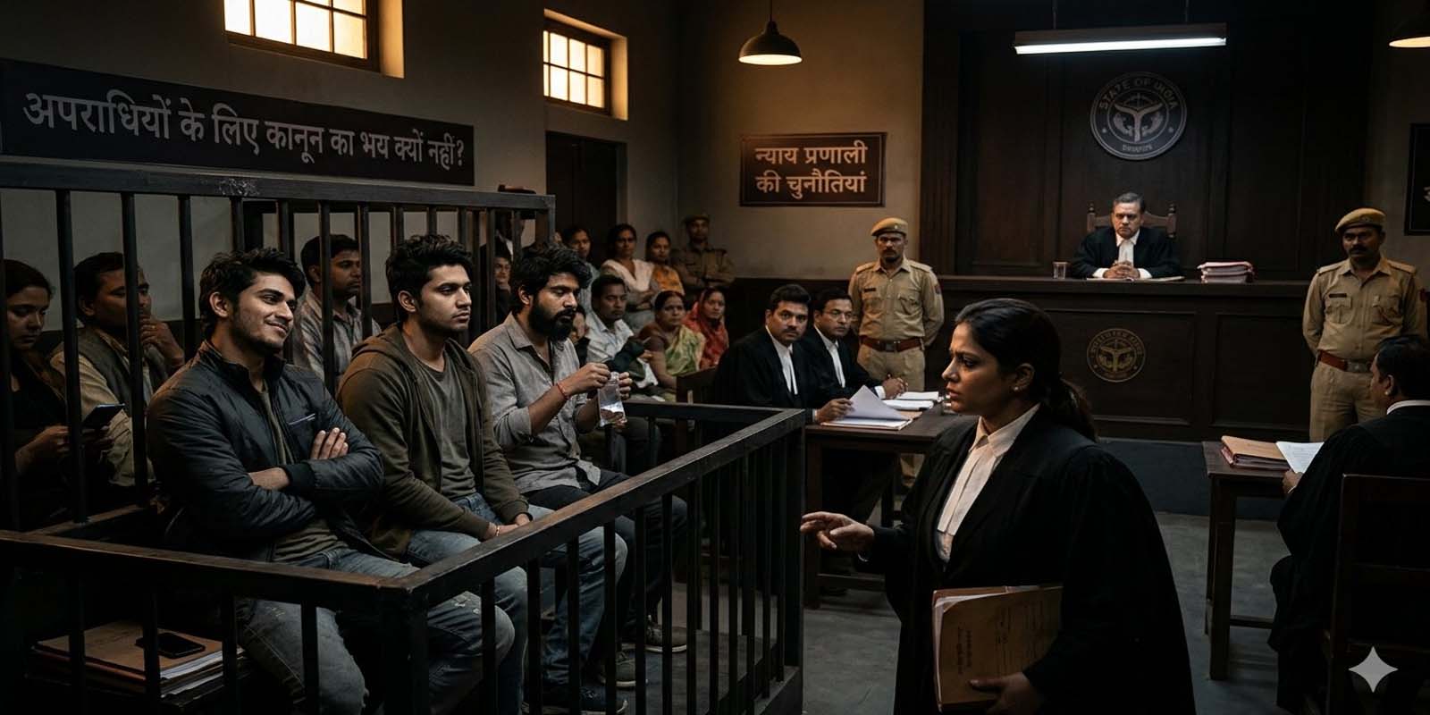 अपराधियों के लिए कानून का भय क्यों नहीं?